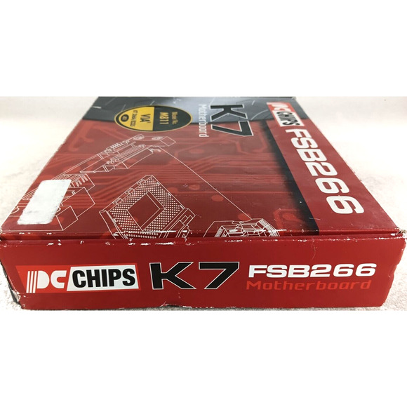 PC Chips M811 Socket A 462 Via 266A/8235 AMD Motherboard - Picture 2 of 6